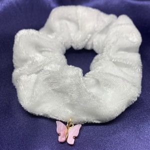 White Butterfly Scrunchie 🦋